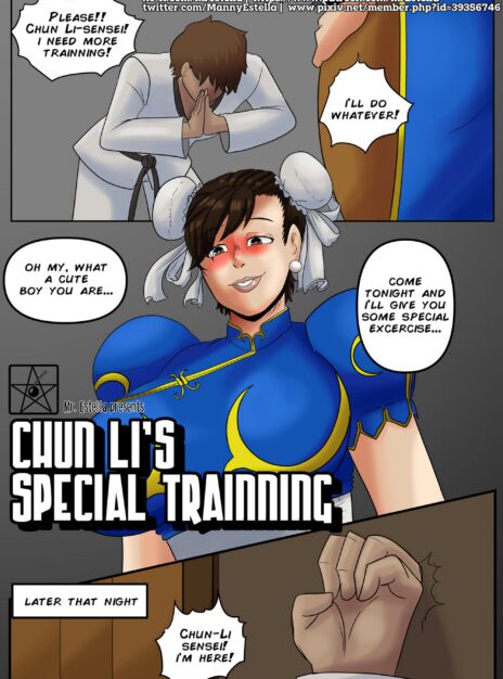 hentai20.top - Chun-Li’s Special Training – Mr. Estella