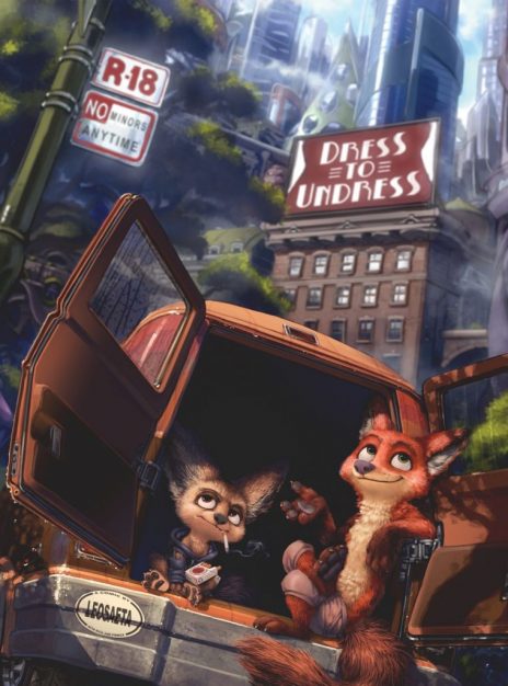 hentai20.top - Dress To Undress – Zootopia