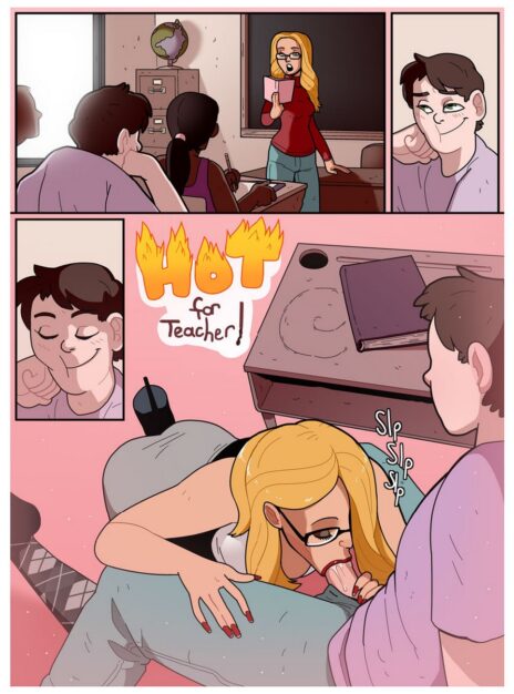 hentai20.top - Hot Teacher! BlackShirtBoy