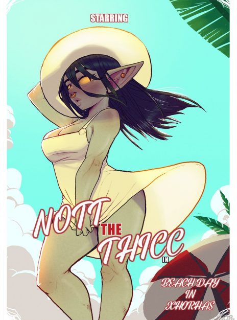 hentai20.top - Nott the Thicc – Beach Day in Xhorhas