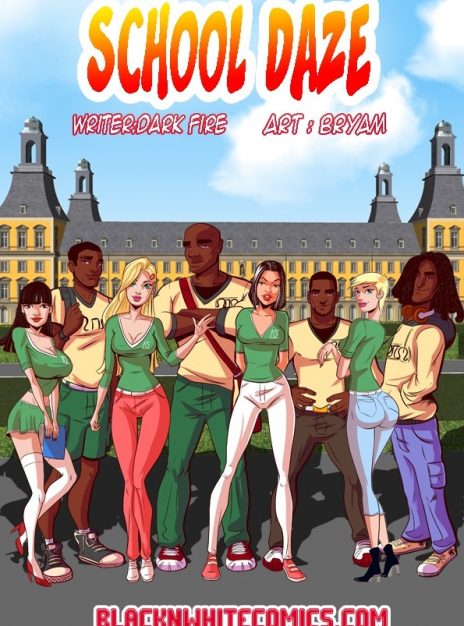 hentai20.top - School Daze 1 – BlacknWhiteComics