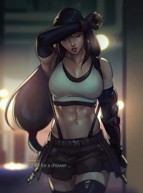 hentai20.top - Tifa Takes a Shower – Maren Marmulla