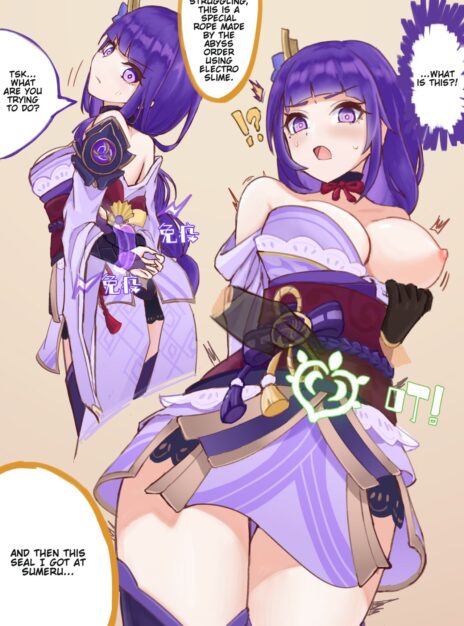 hentai20.top - Raiden Shogun x Aether – Genshin Impact