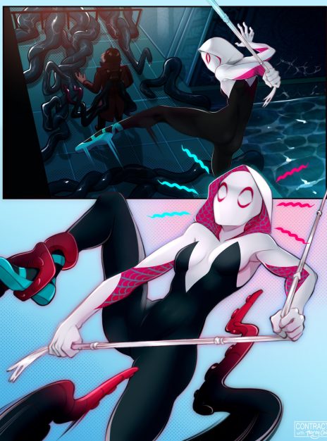 hentai20.top - Contract with Spider-Gwen – Horny-Oni