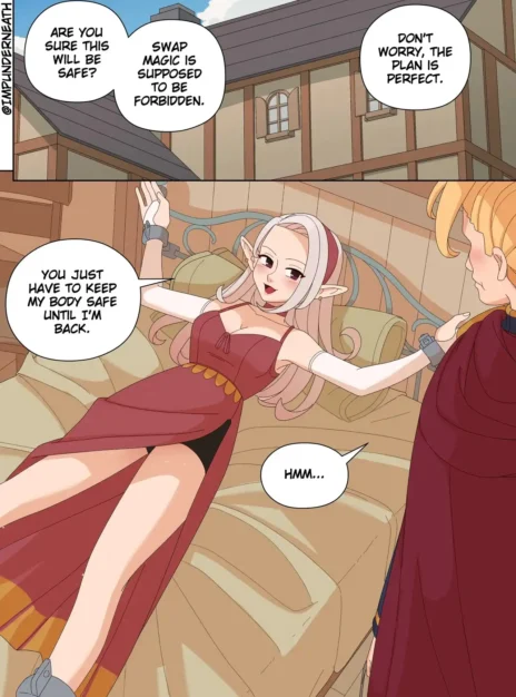 hentai20.top - Elf and Criminal Body Swap – ImpUnderneath