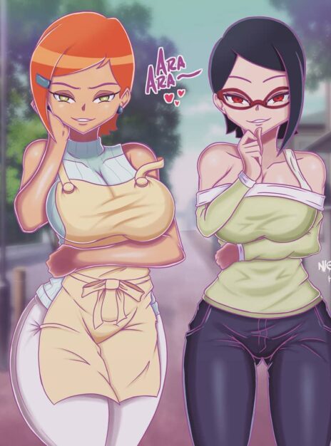 hentai20.top - Gwen at gym – NightmareHdraw