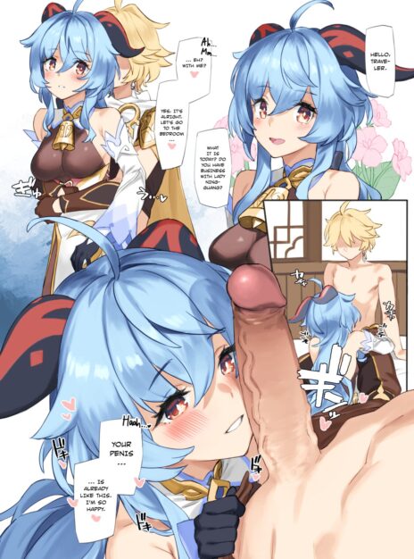 hentai20.top - Kanu-chan ni Amaeru o Manga Fawning on Ganyu – Genshin Impact
