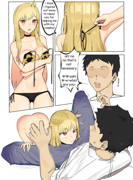 hentai20.top - Marin Kitagawa blowjob – Adore for
