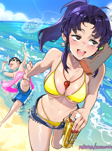 hentai20.top - Misato’s Phone – Snegovski