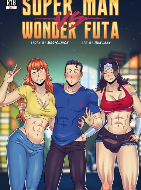 hentai20.top - Superman VS Wonder futa – run 666