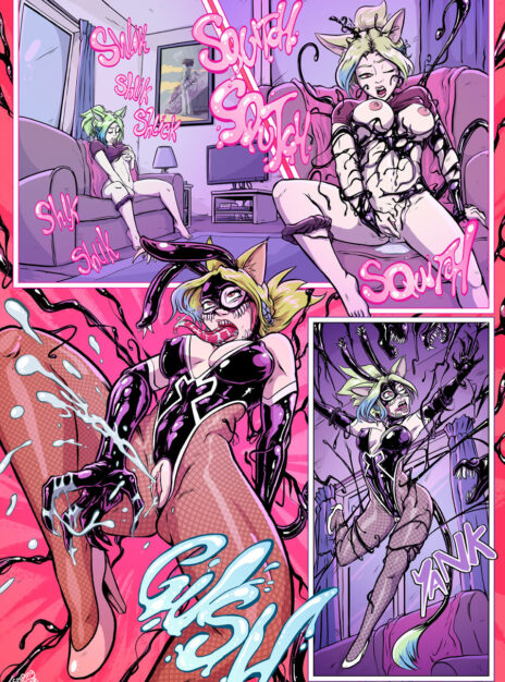 hentai20.top - Symbiote Catgirl – Seeping Ooze