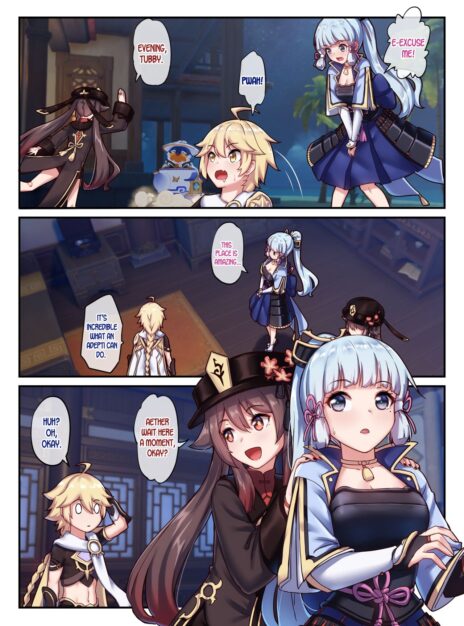 hentai20.top - The Traveler’s Wives Hu Tao & Kamisato Ayaka – Longow Flintlock
