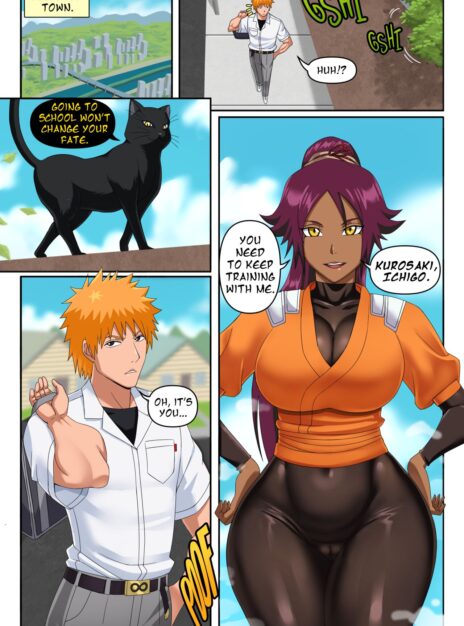 hentai20.top - Yoruichi Comic – Pink Pawg