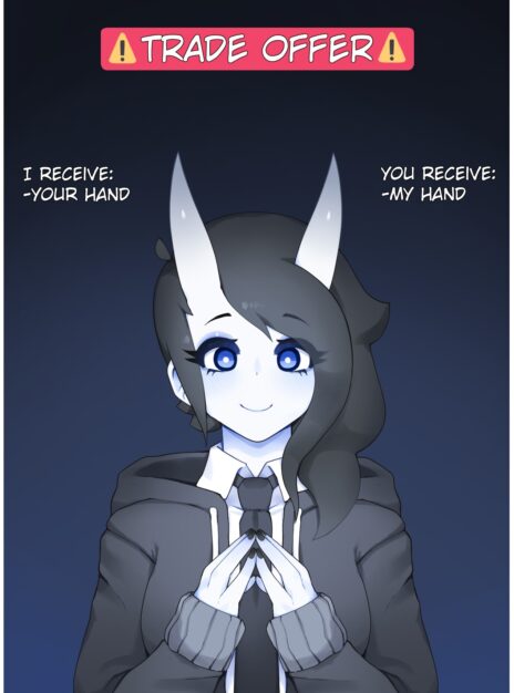 hentai20.top - Your Oni Gf’s Trade Offer – Ahegaokami