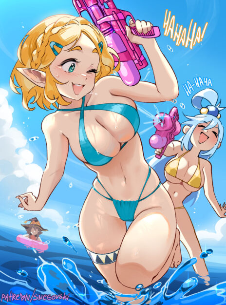 hentai20.top - ZeldaSuba Beach episode – Snegovski