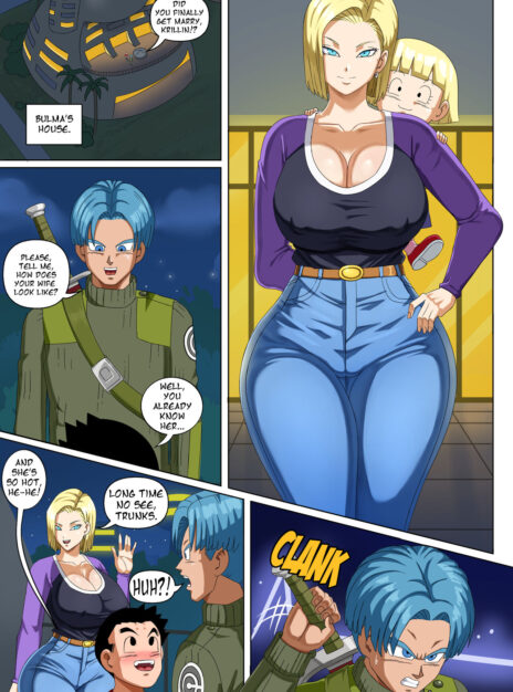 hentai20.top - Android 18 And Trunks – Pink Pawg