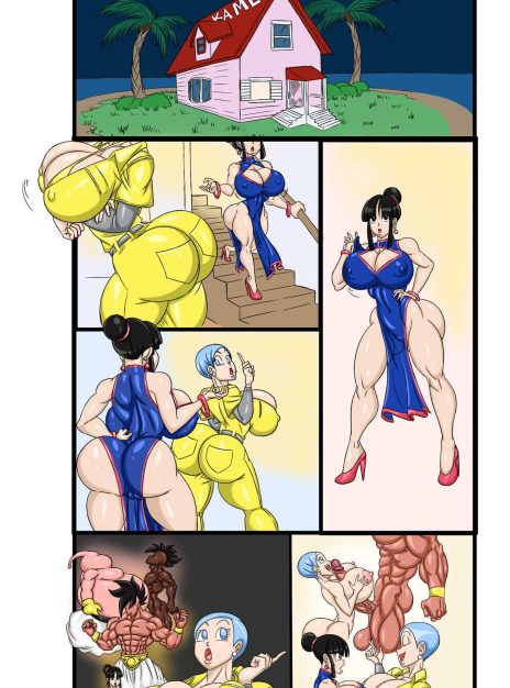 hentai20.top - Bulma and Chichi Tag Team – Sol1Sun