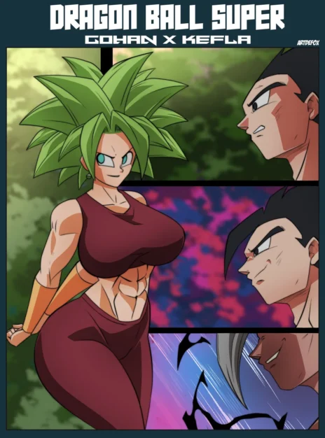 hentai20.top - Gohan Tearing Kefla Up – Artdefox