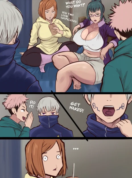 hentai20.top - Maki Zenin x Nobara comic – Arachnart
