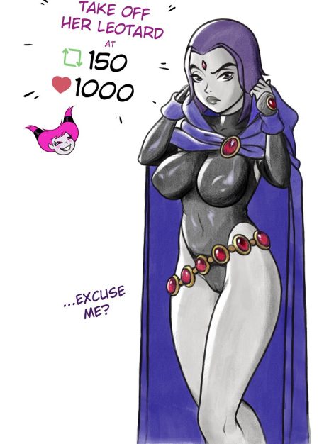 hentai20.top - Raven’s stripgame – Forked Tail