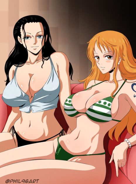 hentai20.top - Nami and Robin Comic – Phil96art