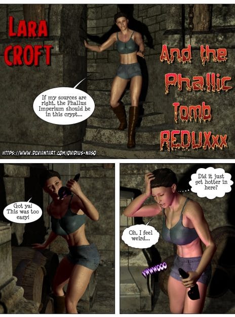 hentai20.top - Lara Croft & The Phallic Tomb Reduxxx