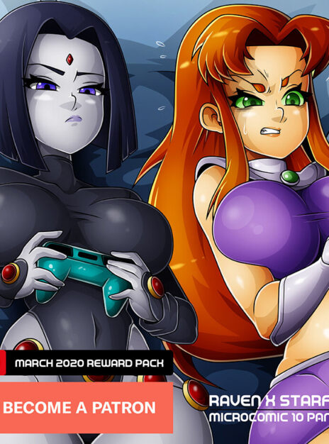 hentai20.top - Raven X Starfire – Witchking00
